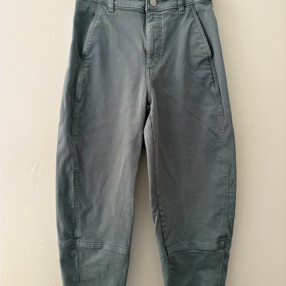 Everlane Utility Barrel Pant - Blue Teal